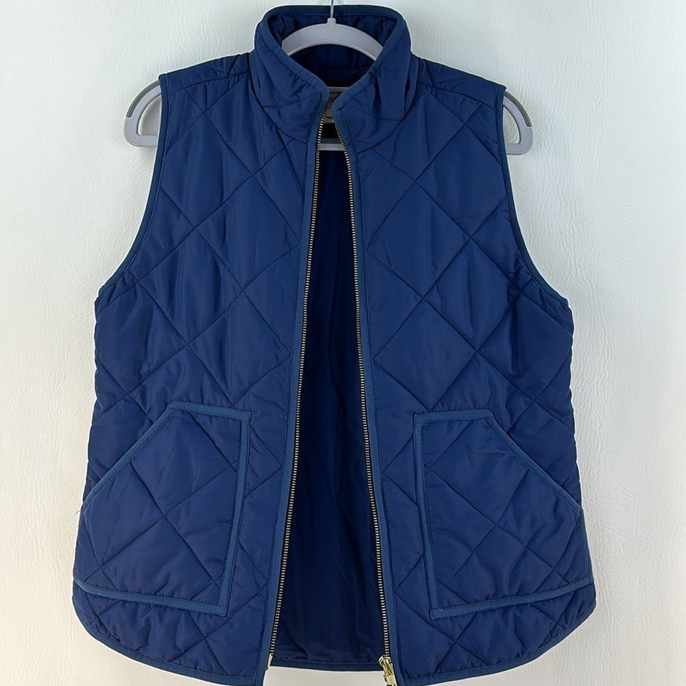 J Crew Quilted Full Zip Vest - Picture 6 of 10